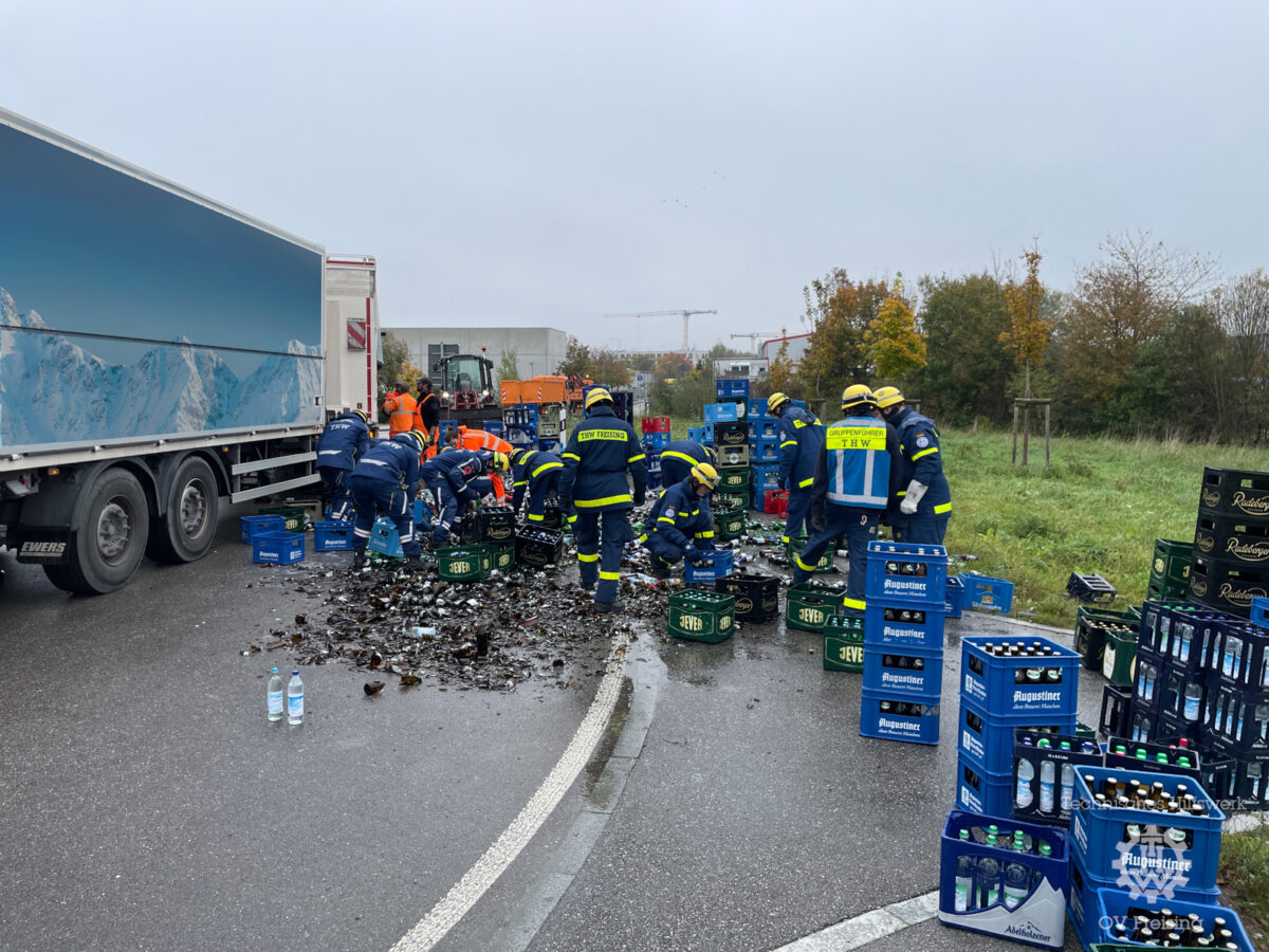 Einsatz Straße reinigen